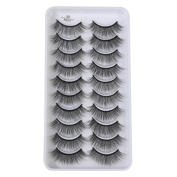 false eyelashes 10 pairs fluffy faux mink natural long eyelash extension handmade volume 3d lashes makeup cils
false eyelashes 10 pairs fluffy faux mink natural long eyelash extension handmade volume 3d lashes makeup cils
