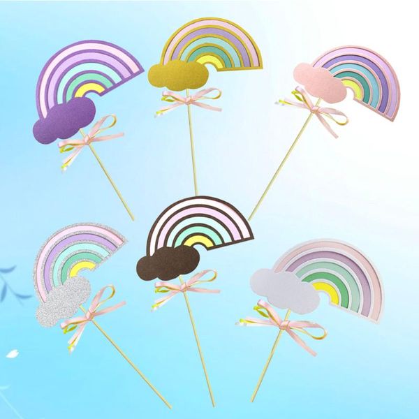 other festive & party supplies 10pcs cupcake ers rainbow cloud picks cake decorations for party(assorted color)
other festive & party supplies 10pcs cupcake ers rainbow cloud picks cake decorations for party(assorted color)