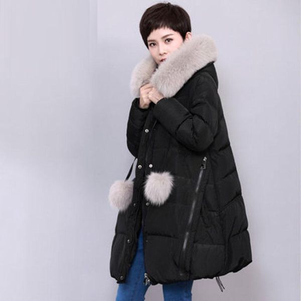 women's down & parkas winter coat women with fur hood mid-length casual adjustable waist slim thick female job ol fy.yiyi 2021, Black
women's down & parkas winter coat women with fur hood mid-length casual adjustable waist slim thick female job ol fy.yiyi 2021, Black