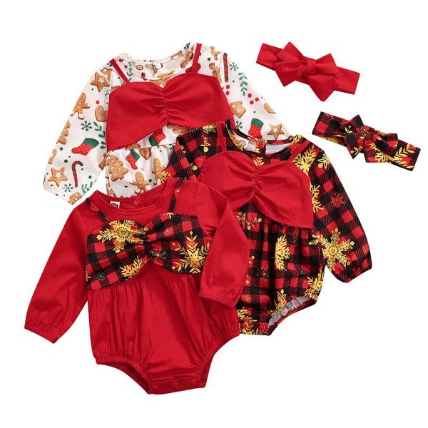 rompers 2 pcs infant christmas outfits, baby girls printed long sleeve round neck fake two-piece romper + bow headband, Blue
rompers 2 pcs infant christmas outfits, baby girls printed long sleeve round neck fake two-piece romper + bow headband, Blue