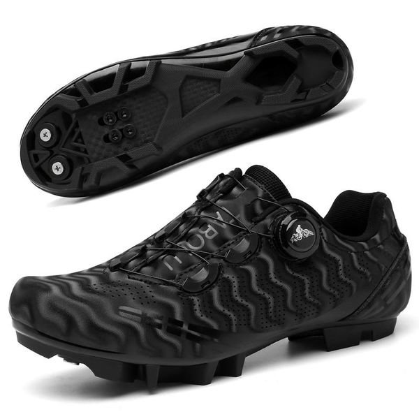 cycling footwear outdoor road bike lock shoes classic black with spd-sl and look delta cleat compatible
cycling footwear outdoor road bike lock shoes classic black with spd-sl and look delta cleat compatible