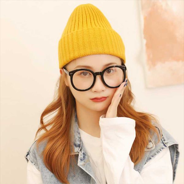 beanie/skull caps autumn winter women cap cotton warm woolen hat outdoor street fashion all-match solid color knitted curled dome cold b95, Blue;gray
beanie/skull caps autumn winter women cap cotton warm woolen hat outdoor street fashion all-match solid color knitted curled dome cold b95, Blue;gray