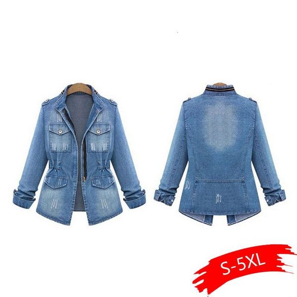 women's jackets denim women autumn fashion long sleeve jeans coat casual outwear plus size 5xl c3xp, Black;brown
women's jackets denim women autumn fashion long sleeve jeans coat casual outwear plus size 5xl c3xp, Black;brown