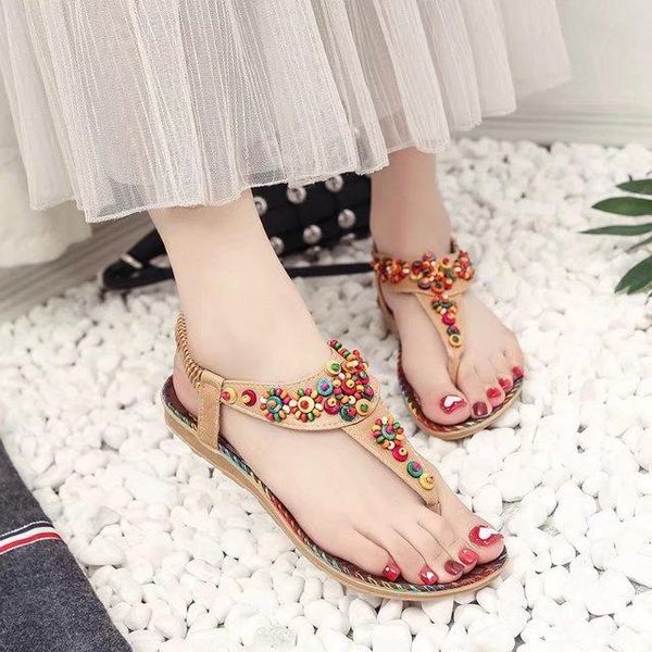 summer t-strap women sandals female shoes flat 2021 bohemian flip flops roman casual beach plus size, Black
summer t-strap women sandals female shoes flat 2021 bohemian flip flops roman casual beach plus size, Black