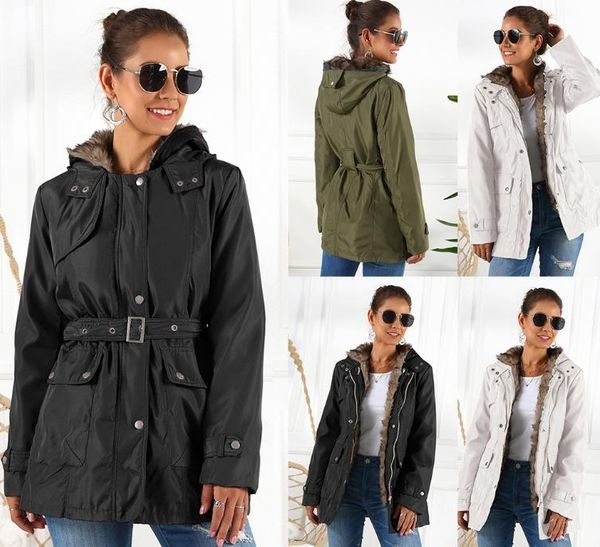 women's cotton-padded jacket autumn/winter coat mid-length padded jacket, Black;brown
women's cotton-padded jacket autumn/winter coat mid-length padded jacket, Black;brown