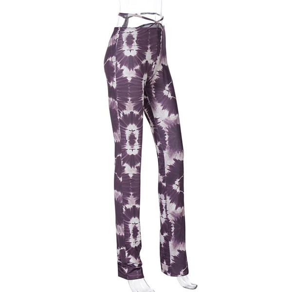 women's pants & capris women fashion lace-up print stylish ladies trousers for daily wear, Black;white
women's pants & capris women fashion lace-up print stylish ladies trousers for daily wear, Black;white