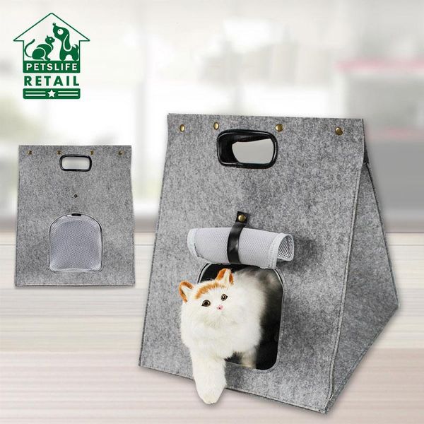 cat beds & furniture hand bag pet bed felt puppy washable collapsible cats house multi-functional warm nest for portable carrier outdoors
cat beds & furniture hand bag pet bed felt puppy washable collapsible cats house multi-functional warm nest for portable carrier outdoors