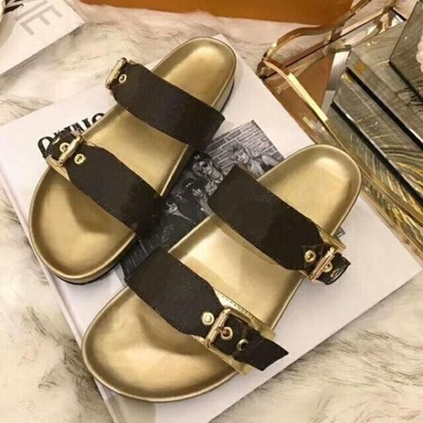 with box men print patent leather bom dia mule on-trend slide sandal lady canvas letter anatomic outsole designe sandals, Black
with box men print patent leather bom dia mule on-trend slide sandal lady canvas letter anatomic outsole designe sandals, Black