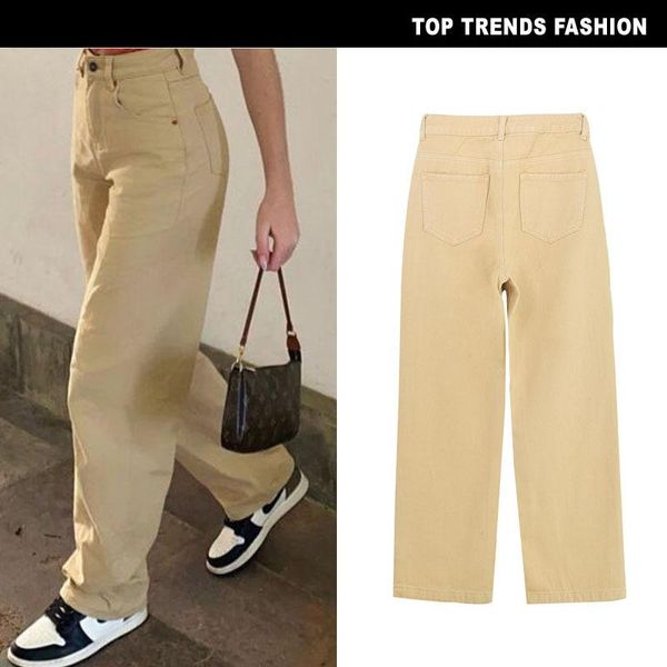 women's jeans autumn khaki female wide leg denim pants high waist straight loose plus size trousers woman casual streetwear mom, Blue
women's jeans autumn khaki female wide leg denim pants high waist straight loose plus size trousers woman casual streetwear mom, Blue