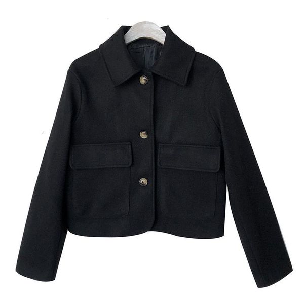 women's trench coats 3 colors women autumn and winter preppy style short warm wool coat female outwear long sleeve solid color jacket w, Tan;black
women's trench coats 3 colors women autumn and winter preppy style short warm wool coat female outwear long sleeve solid color jacket w, Tan;black