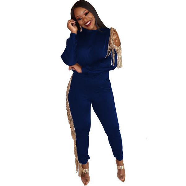 gorgeous sequins tassels women and charming long sleeves party two pieces pants suits real pos est outfits, Gray
gorgeous sequins tassels women and charming long sleeves party two pieces pants suits real pos est outfits, Gray