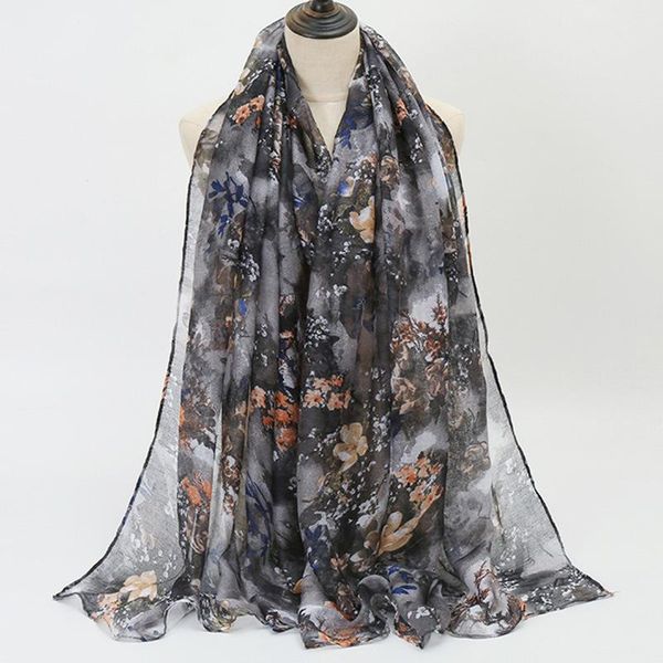 scarves jtvovo runmeifa 2021 summer women's tulle hijab floral large size shawl headscarf bandana pashmina femme designer cap, Blue;gray
scarves jtvovo runmeifa 2021 summer women's tulle hijab floral large size shawl headscarf bandana pashmina femme designer cap, Blue;gray