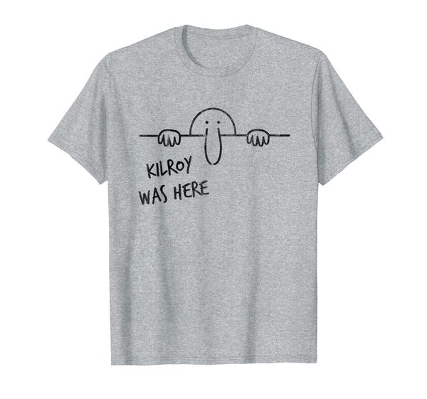 vintage kilroy shirt - kilroy was here, White;black
vintage kilroy shirt - kilroy was here, White;black