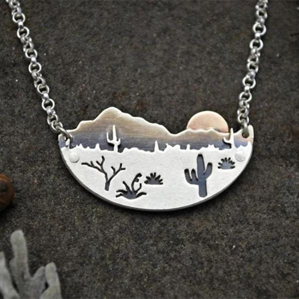 chains silver colour desert sun cactus arizona landscape chain boho women's vintage necklace jewelry party accessories
chains silver colour desert sun cactus arizona landscape chain boho women's vintage necklace jewelry party accessories