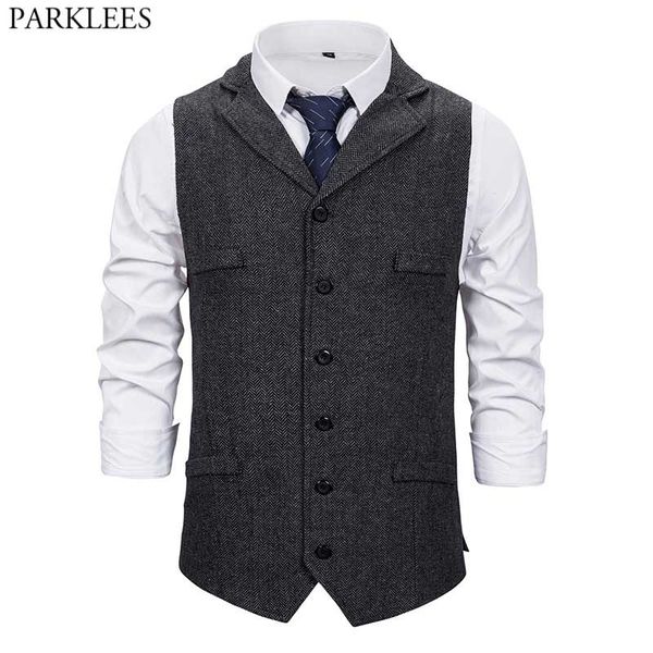 men's retro herringbone tweed suit vest brand lapel sleeveless vests waistcoat men slim fit gentleman british suit vest 2xl 210522, Black;white
men's retro herringbone tweed suit vest brand lapel sleeveless vests waistcoat men slim fit gentleman british suit vest 2xl 210522, Black;white