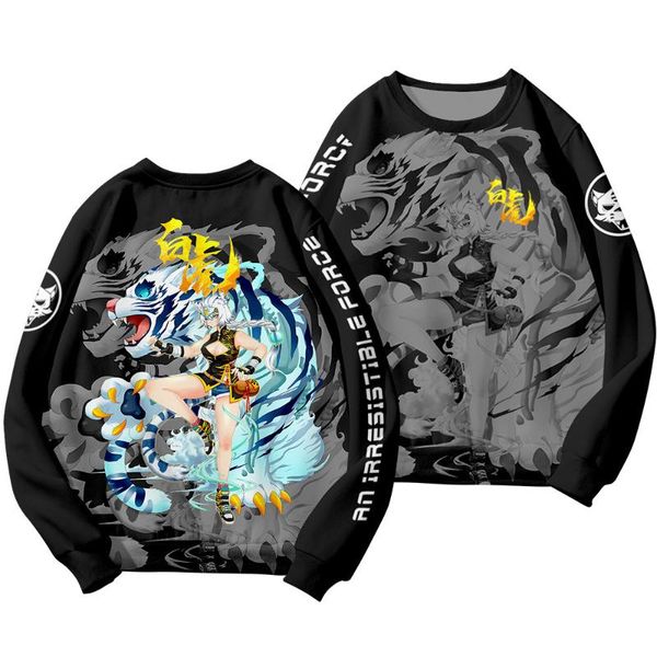 men's hoodies & sweatshirts beauty white tiger printed spring autumn couple women men casual harajuku loose pullovers o-neck oversized, Black
men's hoodies & sweatshirts beauty white tiger printed spring autumn couple women men casual harajuku loose pullovers o-neck oversized, Black