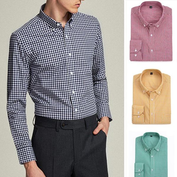 small horse men long sleeve dress shirts 100% cotton hombre classic chemises plaid casual streetwear men's, White;black
small horse men long sleeve dress shirts 100% cotton hombre classic chemises plaid casual streetwear men's, White;black