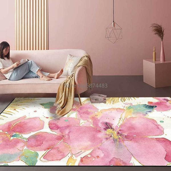 fashion watercolor light luxury gold pink flower big living room bedroom bedside carpet floor mat customization carpets
fashion watercolor light luxury gold pink flower big living room bedroom bedside carpet floor mat customization carpets