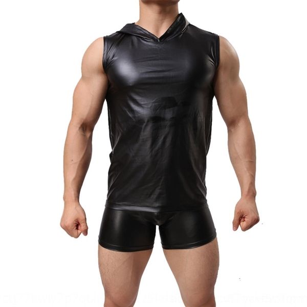 v6ht imitation fun vest suit casual patent men' tank men' imitation leather fun underwear vest suit underwear casual paten, White;black
v6ht imitation fun vest suit casual patent men' tank men' imitation leather fun underwear vest suit underwear casual paten, White;black