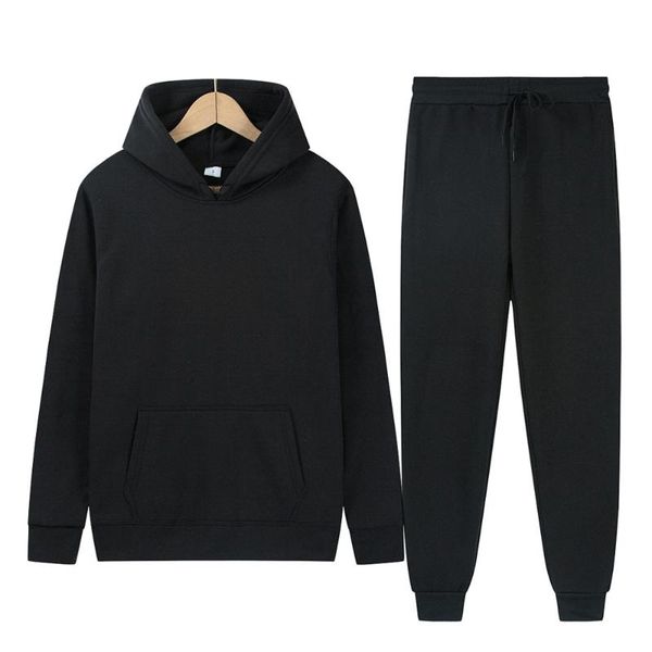men's tracksuits 2 piece set solid hooded pullover sweatshirt + sweatpants warm drawstring pants tracksuit men outfit casual streetwear, Gray
men's tracksuits 2 piece set solid hooded pullover sweatshirt + sweatpants warm drawstring pants tracksuit men outfit casual streetwear, Gray