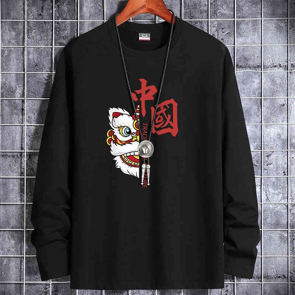 men's hoodies & sweatshirts houzhou jumpers pullovers cotton graphic t-shirt for men casual tee sweatshirt chinese style streetwear aut, Black
men's hoodies & sweatshirts houzhou jumpers pullovers cotton graphic t-shirt for men casual tee sweatshirt chinese style streetwear aut, Black