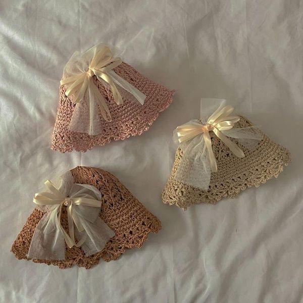 lady temperament summer girls chiffon big flower bucket hat casual cute sunscreen sunshade children's accessories caps & hats, Yellow
lady temperament summer girls chiffon big flower bucket hat casual cute sunscreen sunshade children's accessories caps & hats, Yellow