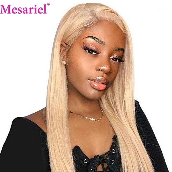 mesariel 613 blonde lace front human hair wigs peruvian straight 13*4 frontal wig transparent remy 150%1, Black;brown
mesariel 613 blonde lace front human hair wigs peruvian straight 13*4 frontal wig transparent remy 150%1, Black;brown
