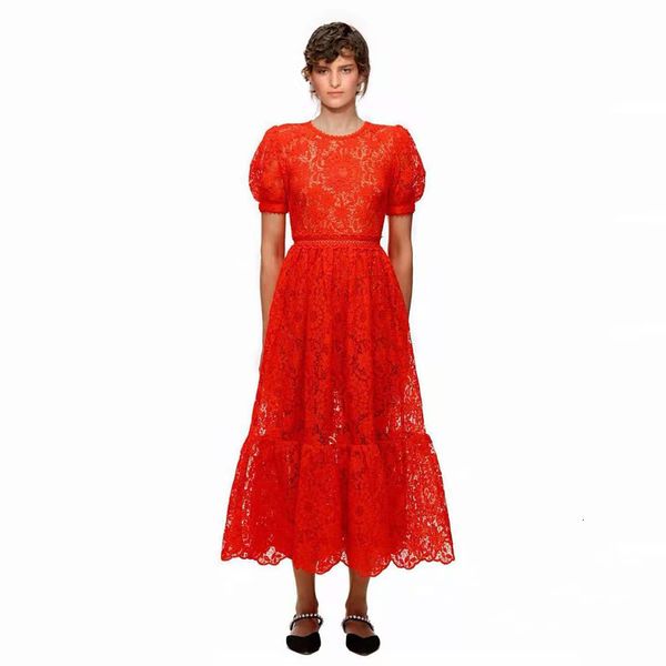 designer 2021 elegant spring fashion for women red party vintage dress lace short, Black;gray
designer 2021 elegant spring fashion for women red party vintage dress lace short, Black;gray