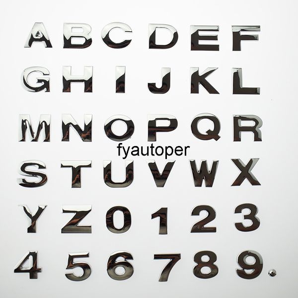 3d metal letters car sticker a-z/0-9 silver black automobile digital figure number chrome diy car styling decoration sticker car
3d metal letters car sticker a-z/0-9 silver black automobile digital figure number chrome diy car styling decoration sticker car