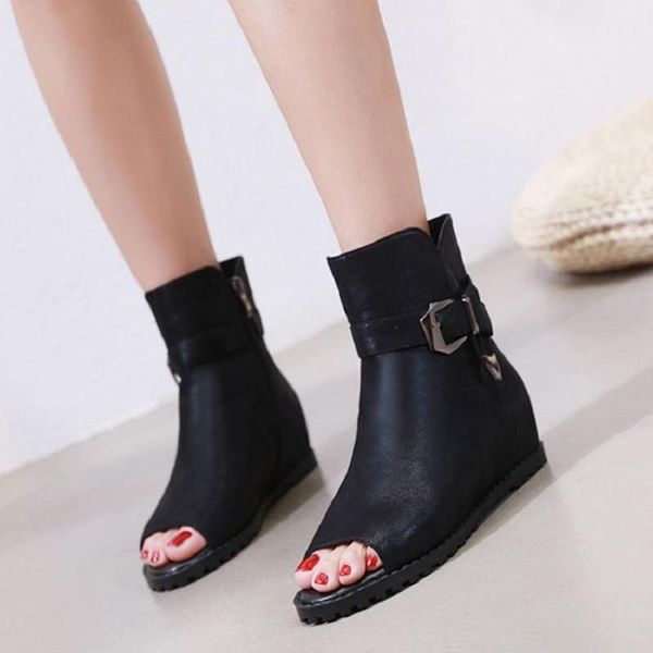 dress shoes 2021 summer ladies sandals fish mouth high-flat zipper buckle leather black increase female
dress shoes 2021 summer ladies sandals fish mouth high-flat zipper buckle leather black increase female