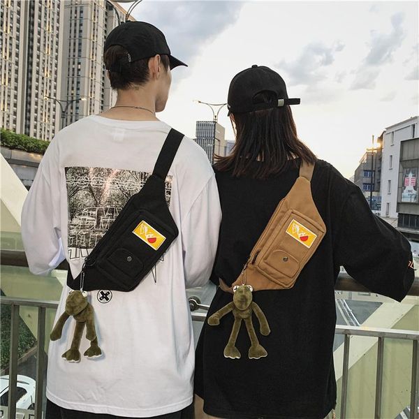 est fashion canvas chest bag portable simple style zipper buckle waist pack shoulder unwild stylish streetwear bags
est fashion canvas chest bag portable simple style zipper buckle waist pack shoulder unwild stylish streetwear bags