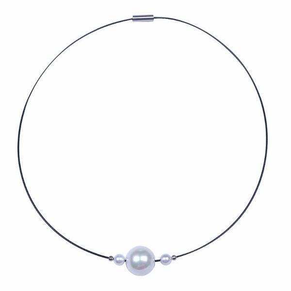 simple stylish round shell bead mother of pearl choker necklace 6/16mm white ball black metal wire chokers, Golden;silver
simple stylish round shell bead mother of pearl choker necklace 6/16mm white ball black metal wire chokers, Golden;silver