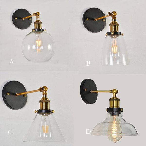 modern glass wall light loft retro wrought iron e27 sconce lighting balcony corridor bar indoor deco vintage american style lamp lamps
modern glass wall light loft retro wrought iron e27 sconce lighting balcony corridor bar indoor deco vintage american style lamp lamps