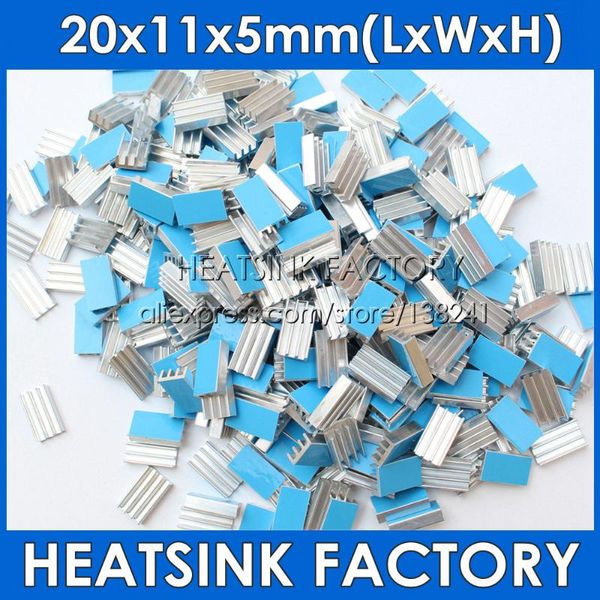 fans & coolings 20x11x5mm aluminum cooling heat sink cooler radiator heatsink with thermal double sided tape pad
fans & coolings 20x11x5mm aluminum cooling heat sink cooler radiator heatsink with thermal double sided tape pad