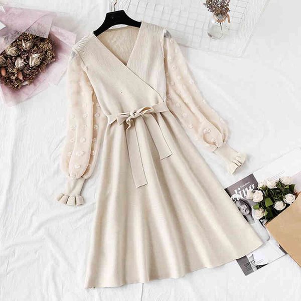dresses spring autumn women knitted v-neck chiffon patchwork sweater es lady slim bow a-line long sleeve vestidos, Black;gray
dresses spring autumn women knitted v-neck chiffon patchwork sweater es lady slim bow a-line long sleeve vestidos, Black;gray