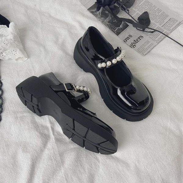dress shoes mary jane lolita girls pearls sweet cute women pumps harajuku pu leather high heels platform for woman autumn/spring, Black
dress shoes mary jane lolita girls pearls sweet cute women pumps harajuku pu leather high heels platform for woman autumn/spring, Black