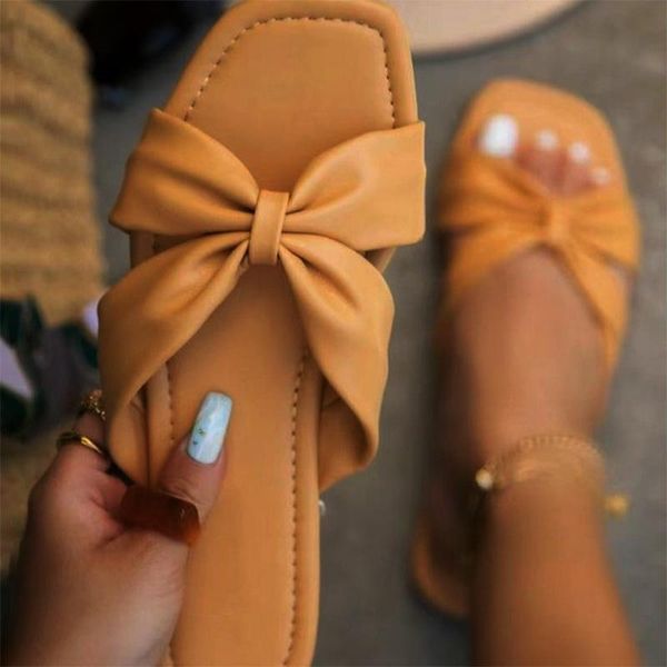 slippers women bow 2021 woman square toe slides summer beach flats female casual shoes ladies big size comfortable footwear, Black
slippers women bow 2021 woman square toe slides summer beach flats female casual shoes ladies big size comfortable footwear, Black