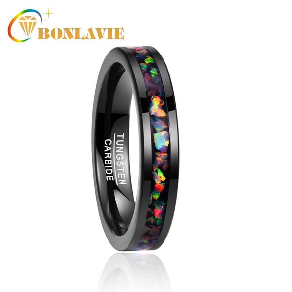 cluster rings bonlavie chic vintage charming men' s 4mm wide inlaid opal black tungsten steel ring size 7-12 on sale, Golden;silver
cluster rings bonlavie chic vintage charming men' s 4mm wide inlaid opal black tungsten steel ring size 7-12 on sale, Golden;silver