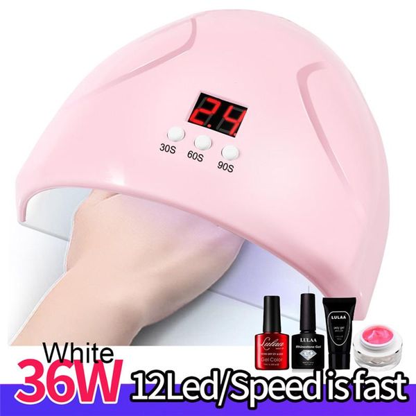 nail dryers 36w uv lamp led dryer sun light for manicure gel nails drying varnish tools
nail dryers 36w uv lamp led dryer sun light for manicure gel nails drying varnish tools