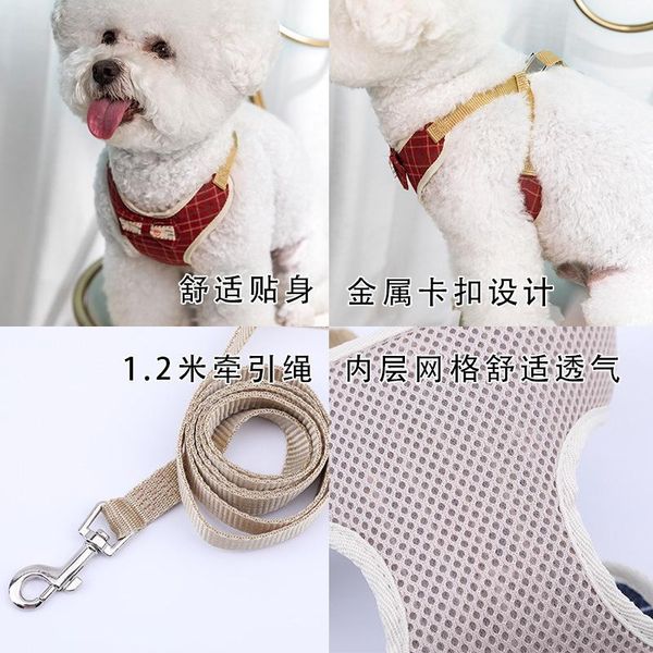 pet leash go out and walk the cat dog small medium-sized vest-style chest harness sp0221 collars & leashes
pet leash go out and walk the cat dog small medium-sized vest-style chest harness sp0221 collars & leashes