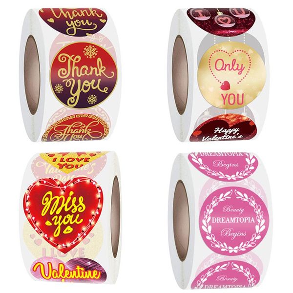 gift wrap 500pcs/roll thank you sealing stickers love valentine's day sticker dessert shop birthday party decorations labels
gift wrap 500pcs/roll thank you sealing stickers love valentine's day sticker dessert shop birthday party decorations labels