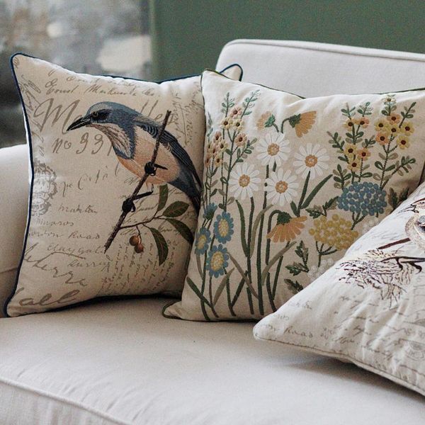 cushion/decorative pillow embroidery flourishing flower birds butterfly throw pillows cotton linen pillowcase sofa car cushion cover home de
cushion/decorative pillow embroidery flourishing flower birds butterfly throw pillows cotton linen pillowcase sofa car cushion cover home de
