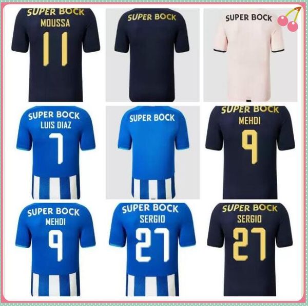 21 22 luis diaz pepe mens soccer jerseys marcano mehdi otvio srgio home blue white away football shirt short sleeve uniforms 10, Black;yellow
21 22 luis diaz pepe mens soccer jerseys marcano mehdi otvio srgio home blue white away football shirt short sleeve uniforms 10, Black;yellow