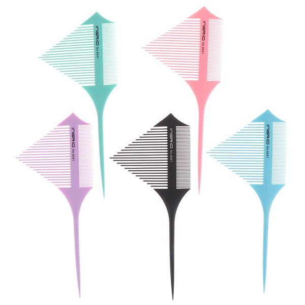 hair brushes 1pc comb weaving highlighting foiling for salon dyeing tail combs brush separate parting accessories, Silver
hair brushes 1pc comb weaving highlighting foiling for salon dyeing tail combs brush separate parting accessories, Silver