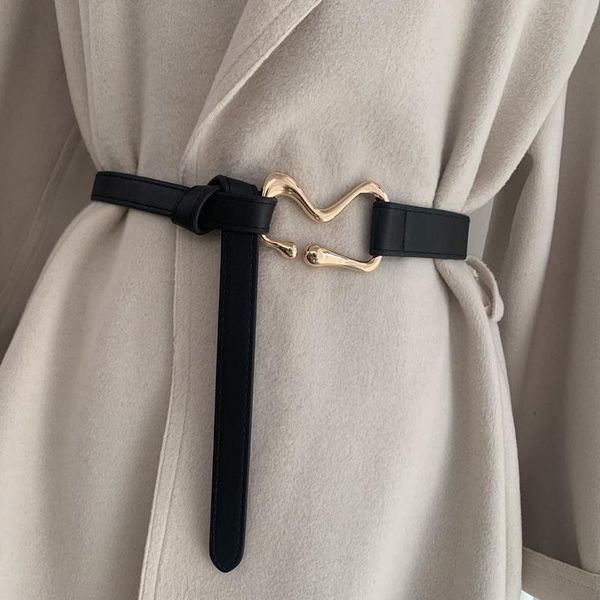 belts fashion leather women belt designer metal buckle waist strap all-match lady dress coat sweater decorative waistband, Black;brown
belts fashion leather women belt designer metal buckle waist strap all-match lady dress coat sweater decorative waistband, Black;brown