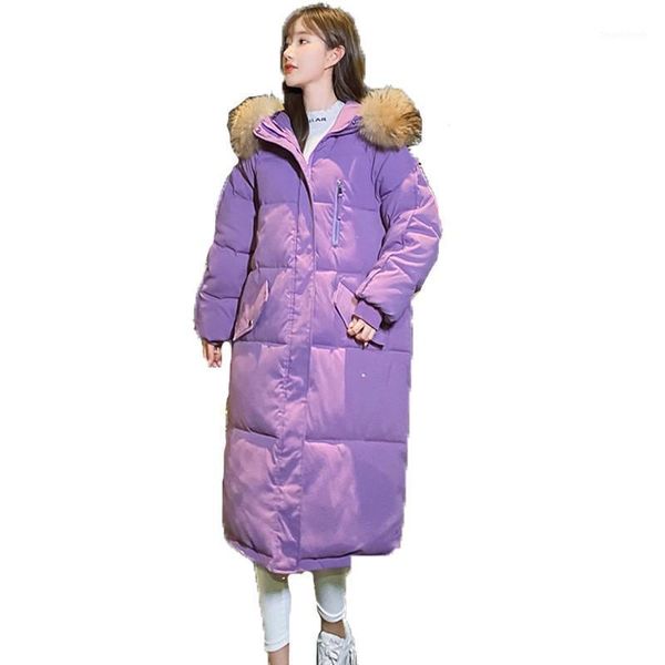 women's down & parkas faux fur collar long sleeve hooded parka mujer 2021 winter fashion women solid loose thick padded jackets keep wa, Black
women's down & parkas faux fur collar long sleeve hooded parka mujer 2021 winter fashion women solid loose thick padded jackets keep wa, Black