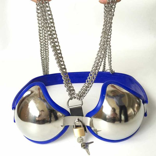 cockrings est female strapon chastity bra stainless steel breast bondage with lock couples games belt adjustable size.
cockrings est female strapon chastity bra stainless steel breast bondage with lock couples games belt adjustable size.