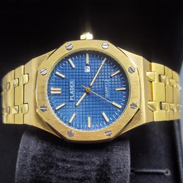 wristwatches pladen gold young style men's wristwatch classic british calendar gentleman watch water proof business outdoor relógio mas, Slivery;brown
wristwatches pladen gold young style men's wristwatch classic british calendar gentleman watch water proof business outdoor relógio mas, Slivery;brown