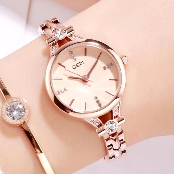 wristwatches fashion women bracelet watches small women's quartz elegant casual lady wrist watch gift for, Slivery;brown
wristwatches fashion women bracelet watches small women's quartz elegant casual lady wrist watch gift for, Slivery;brown