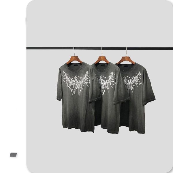 men's t-shirts summer casual vintage washed cotton printed t shirt oversize, White;black
men's t-shirts summer casual vintage washed cotton printed t shirt oversize, White;black